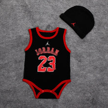 Load image into Gallery viewer, Baby Boy Girl Rompers Cotton Baby Clothes Infant Jumpsuits+Hat 2pcs Toddler Girls Clothing Set 2018 Newborn 23 Sport Clothing
