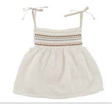 Load image into Gallery viewer, Liilu Beautiful Baby Girls Vintage Romper and Tshirt Baby Girl Lovley Linen Bubble Playsuit 2020 SS New Arrivals Kid T Shirt
