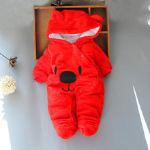 Load image into Gallery viewer, 2020 Autumn Winter Baby Romper Baby Girl Cotton Hooded Overalls For Boys Infant Jumpsuit Kids Clothes For Newborn Baby Clothes
