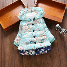 Load image into Gallery viewer, Winter Baby Jackets For Girls Clothes Baby Clothing Kids Hooded Coats Toddler Warm Minnie Mickey Jacket Infant Boys Outerwear
