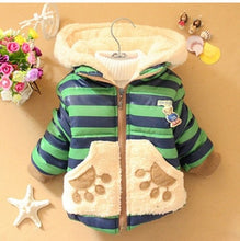 Load image into Gallery viewer, Winter Baby Jackets For Girls Clothes Baby Clothing Kids Hooded Coats Toddler Warm Minnie Mickey Jacket Infant Boys Outerwear
