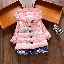 Load image into Gallery viewer, Winter Baby Jackets For Girls Clothes Baby Clothing Kids Hooded Coats Toddler Warm Minnie Mickey Jacket Infant Boys Outerwear
